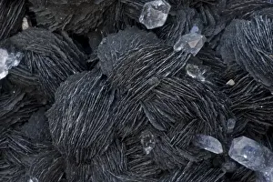 Crystal Prints: Hematite (Fe203) - China - Occurs as a hydrothermal