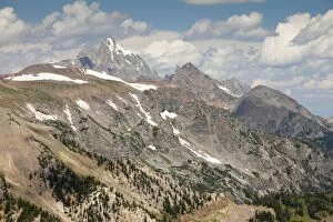 The highest peaks in Grand Teton National Park