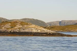 Images Dated 27th July 2008: Hills and shoreline - Lauvsnes - Flatanger - Norway
