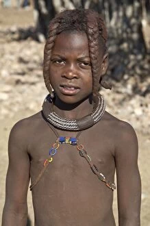 Child Gallery: Himba girl - portrait