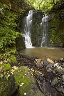 Images Dated 21st May 2012: Horseshoe Falls, Matai Falls, Catlins, South