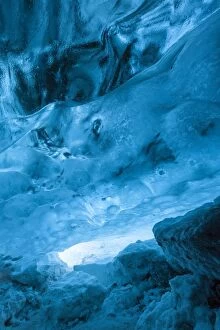 Ice Cave under glacier