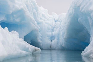 Ice at Monacobreen - Svalbard - Norway