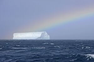 Images Dated 20th January 2008: Iceberg - with rainbow - in Scotia sea - Antarctica