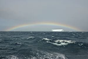 Iceberg -with rainbow - in Scotia sea - Antarctica