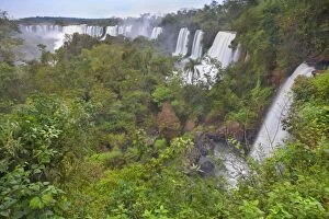 Argentinian Gallery: Iguazu Falls / Iguacu Falls - water masses of Iguazu