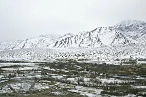 Indus Valley in Ladakh - winter scene