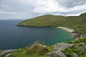 Ireland, Achill Island. The turquoise waters