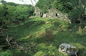 Ireland, County Mayo. Abandoned Mill