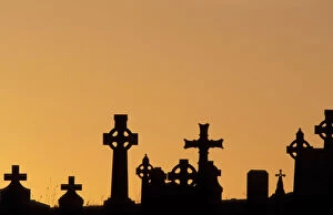Ireland, County Mayo. Aghagower cemetery