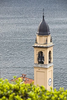 Bell Gallery: Italy, Como Province, Laglio. Town church