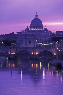 Italy, Rome, Vatican City. St. Peters Basillica