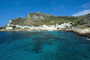 Italy, Sicily, Egadi Islands, Levanzo, transparent