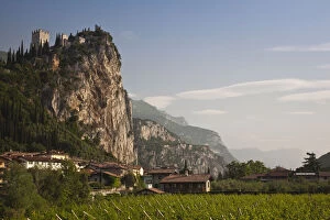Italy, Trento Province, Arco. Mountaintop