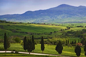 Italy, Tuscany. Scenic of the Tuscan countryside