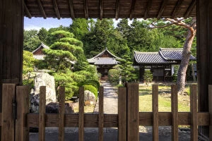 Buddhism Gallery: Japan, Nara. Grounds of the Shingon-in Temple