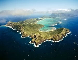 JPF-13331 Lord Howe Island from the air