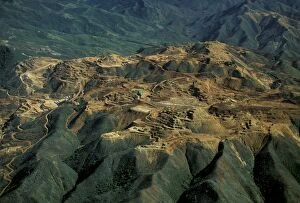 JPF-13974 Aerial - Landscape damaged by nickel mining