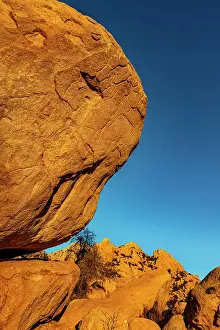 Balance Prints: Jumbled granite boulders at Council Rocks in the Dragoon Mountains in the Coronado National Forest