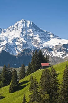 Jungfrau Region, Switzerland. Jungfrau massif