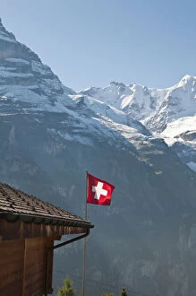 Flag Gallery: Jungfrau Region, Switzerland. Murren