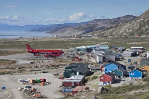 Kangerlussuaq - airport and village - Greenland