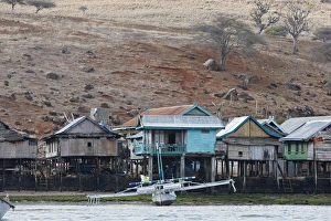 Images Dated 26th September 2008: Komodo Village - fishing village - Komodo National park - Indonesia