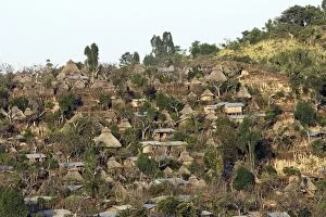 Images Dated 14th August 2005: Konso Village - Ethiopia