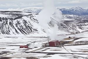 Energy Gallery: Krafla geothermal power plant - close to the Krafla