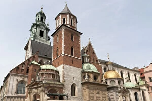 Krakow, Poland. Wawel Cathedral on Wawel