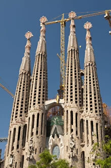 La Sagrada Familia by Antoni Gaudi, Barcelona