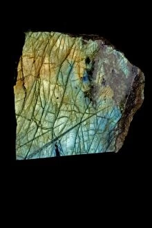 Images Dated 22nd December 2014: Labradorite a feldspar material, polished