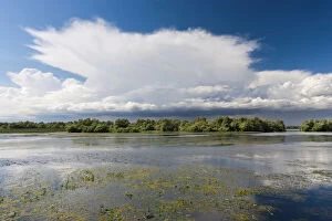 Delta Gallery: Lakes in the Danube Delta, Romania, thunderstorm