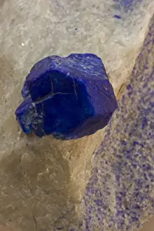 Middle East Prints: Lapis Lazuli - Sare Sanga - Afghanistan
