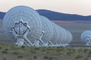 Images Dated 17th September 2010: Very Large Array - VLA - Radio Telescopes - near Socorro - New Mexico