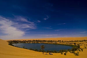 Libya, Fezzan, desert Erg Ubari, Gabraoun