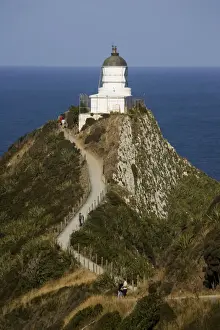 Station Prints: Lighthouse - New Zealand's southernmost lighthouse at Nugget Point
