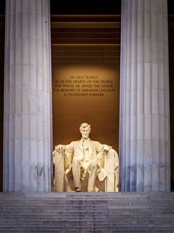 The Lincoln Memorial, Washington DC, USA