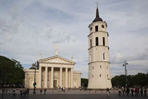 Baltic Gallery: Lithuania, Vilnius, Old Town, Vilnius Cathedral