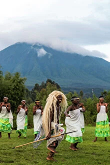 Culture Gallery: Local Dancers performing a traditional dance with