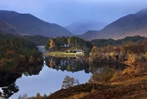 Images Dated 29th October 2012: Loch Affric in autumn on a calm morning - October