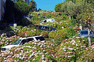 Lombard Street, the crookedest street in
