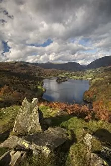 Images Dated 20th October 2012: Loughrigg Terrace looking over Grasmere - October