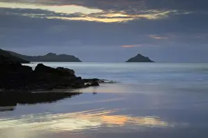 Evening Prints: Lundy Bay - near Polzeath - Cornwall - UK