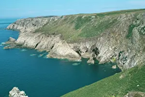 Coastline Prints: Lundy ROG 6505 Jenny's Cove, Bristol Channel © Bob Gibbons / ARDEA LONDON
