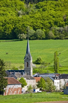 Luxembourg, Gilsdorf. Village near Diekirch