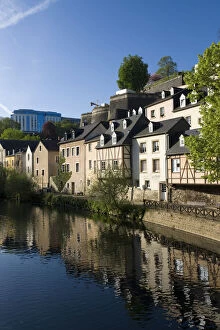 Images Dated 15th June 2011: Luxembourg, Luxembourg City. Grund lower