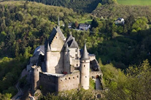 Luxembourg, Vianden. Vianden Chateau (b)