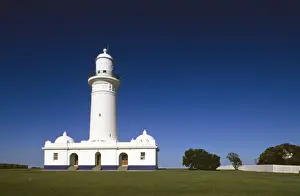 Cities Prints: Macquarie Lighthouse Australia's first lighthouse (first built in 1818)