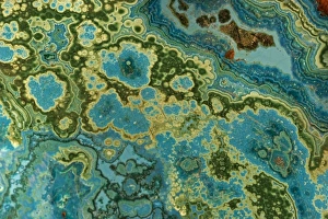 Malachite and Chrysocolla - Copper minerals from Bagdad Copper Mine Malachite and Chrysocolla - Copper minerals from Bagdad Copper Mine
